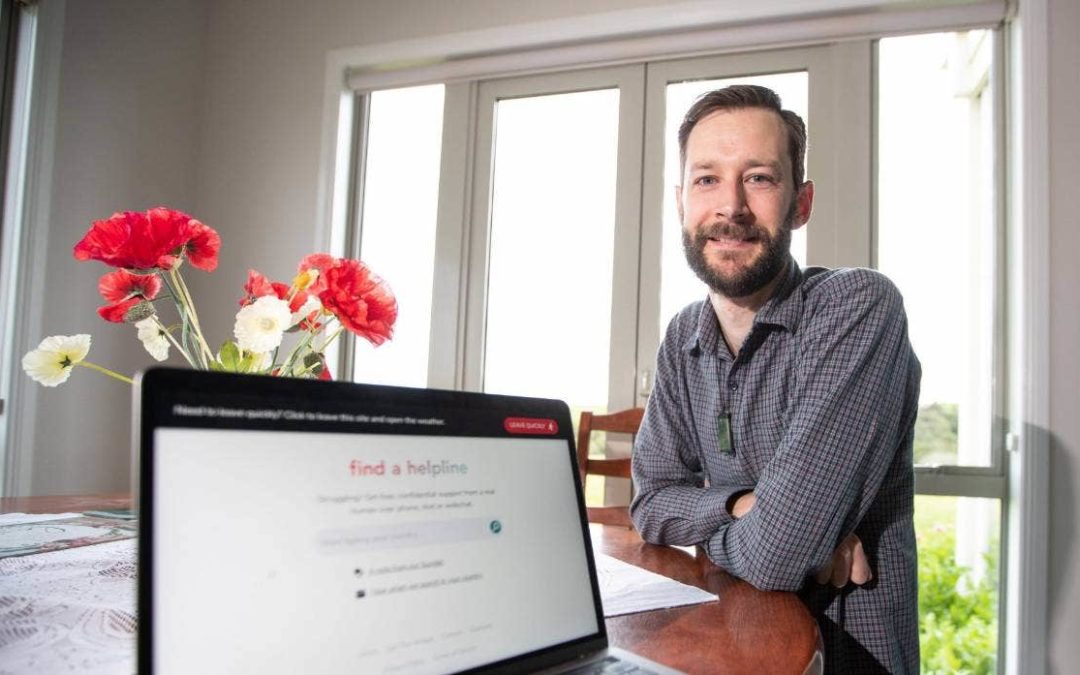 Taranaki man launches world’s largest database of mental health helplines